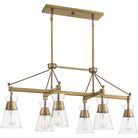 Savoy House - Lakewood 6-Light Linear Chandelier - Lights Canada