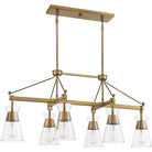 Savoy House - Lakewood 6-Light Linear Chandelier - Lights Canada