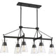 Savoy House - Lakewood 6-Light Linear Chandelier - Lights Canada