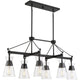 Savoy House - Lakewood 6-Light Linear Chandelier - Lights Canada