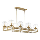 Savoy House - Crosby 8-Light Linear Chandelier - Lights Canada