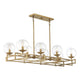 Savoy House - Crosby 8-Light Linear Chandelier - Lights Canada
