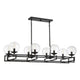 Savoy House - Crosby 8-Light Linear Chandelier - Lights Canada