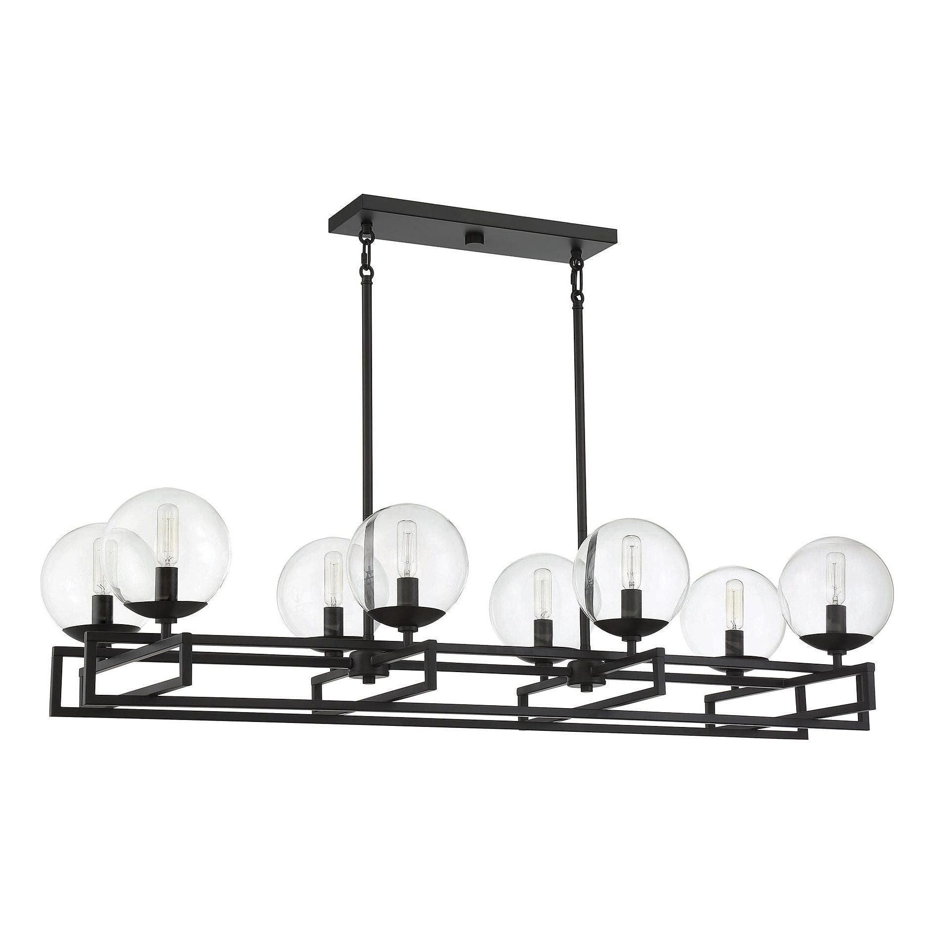 Savoy House - Crosby 8-Light Linear Chandelier - Lights Canada