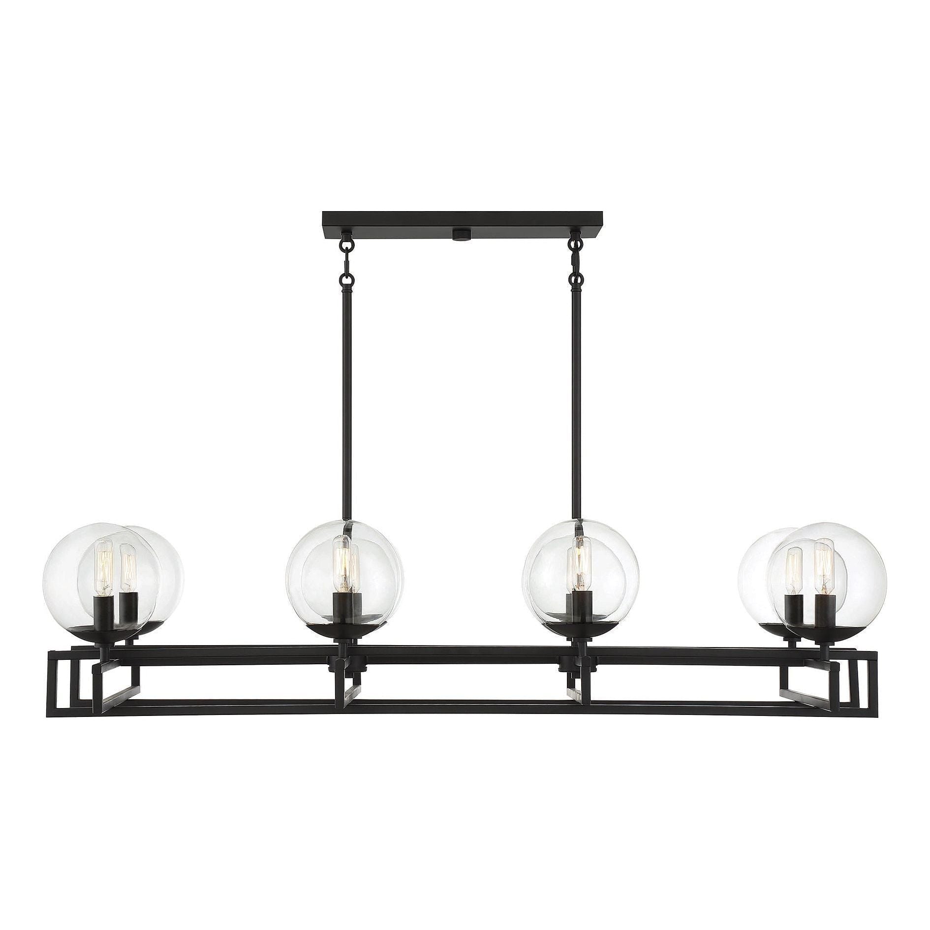 Savoy House - Crosby 8-Light Linear Chandelier - Lights Canada
