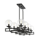 Savoy House - Crosby 8-Light Linear Chandelier - Lights Canada