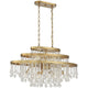 Savoy House - Luna 10-Light Oval Chandelier - Lights Canada