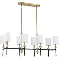 Tivoli 8-Light Linear Chandelier