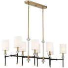 Savoy House - Tivoli 8-Light Linear Chandelier - Lights Canada