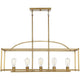 Savoy House - Palladian 5-Light Linear Chandelier - Lights Canada