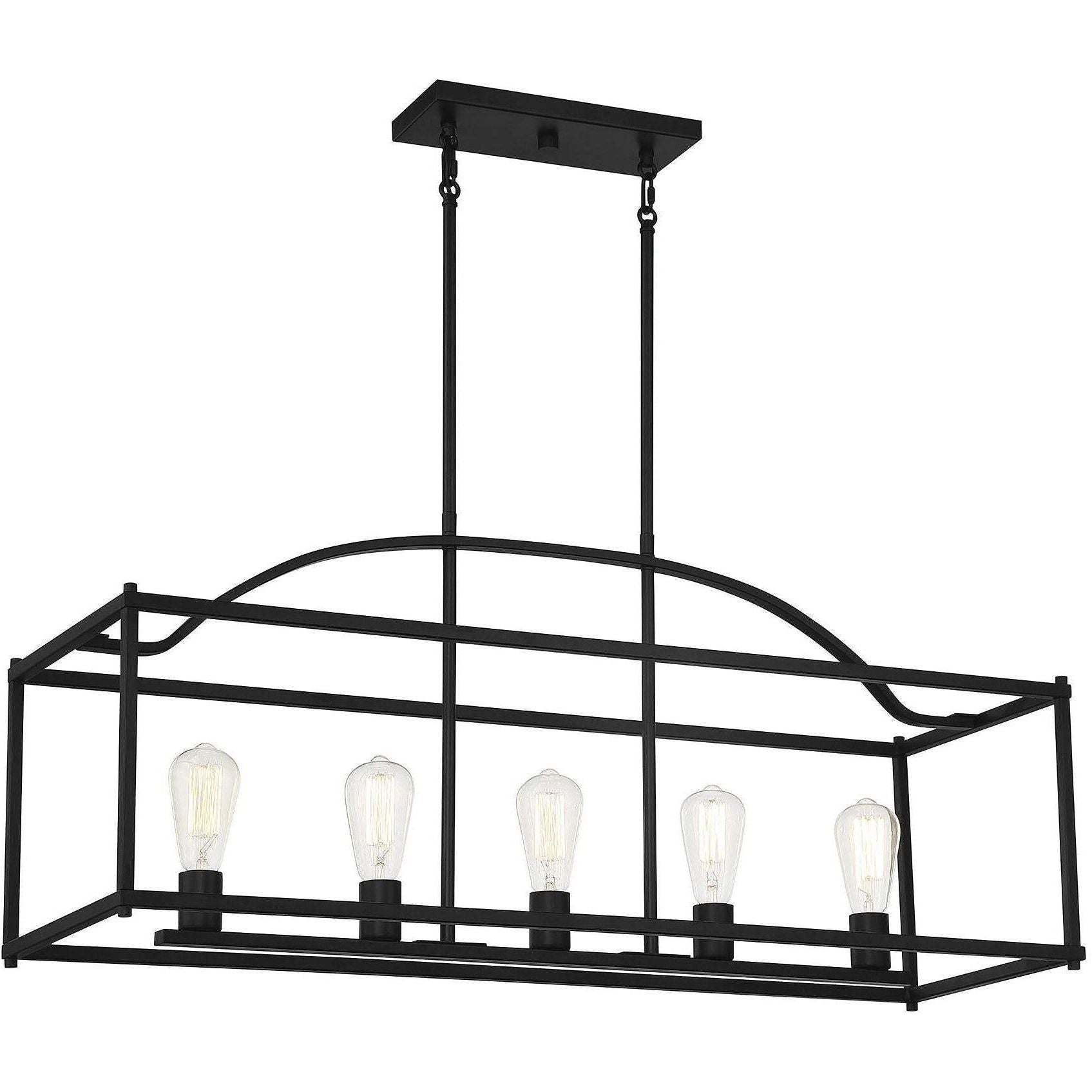 Savoy House - Palladian 5-Light Linear Chandelier - Lights Canada