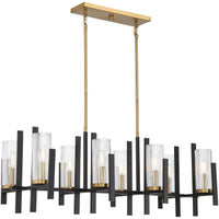 Midland 8-Light Linear Chandelier