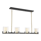 Savoy House - Eaton 4-Light Linear Chandelier - Lights Canada