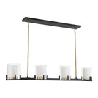 Savoy House - Eaton 4-Light Linear Chandelier - Lights Canada