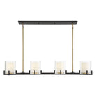 Savoy House - Eaton 4-Light Linear Chandelier - Lights Canada