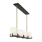Savoy House - Eaton 4-Light Linear Chandelier - Lights Canada