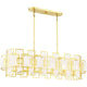 Savoy House - Portia 6-Light Linear Chandelier - Lights Canada