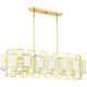 Savoy House - Portia 6-Light Linear Chandelier - Lights Canada