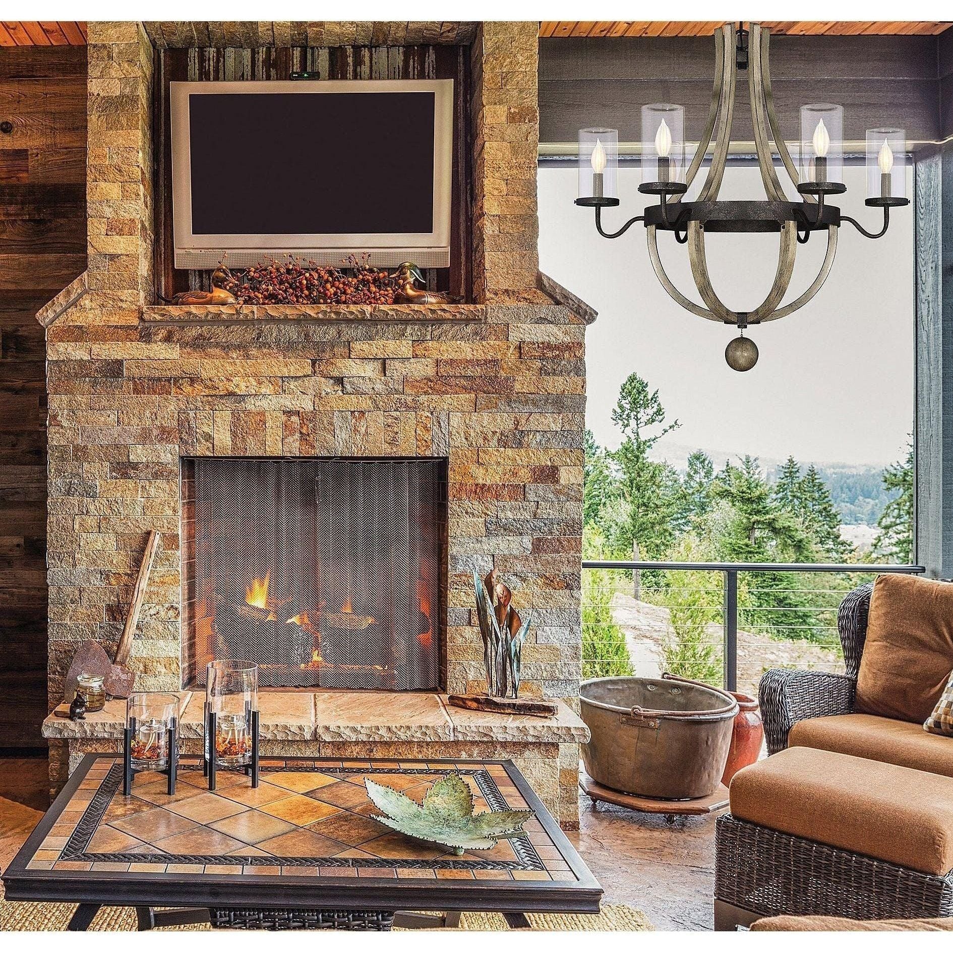 Savoy House - Eden Outdoor Chandelier - Lights Canada