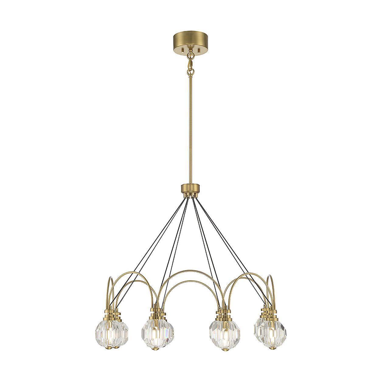 Savoy House - Burnham 8-Light LED Chandelier - Lights Canada