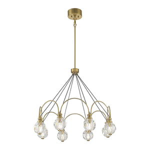 Savoy House - Burnham 8-Light LED Chandelier - Lights Canada