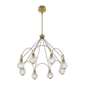 Savoy House - Burnham 8-Light LED Chandelier - Lights Canada