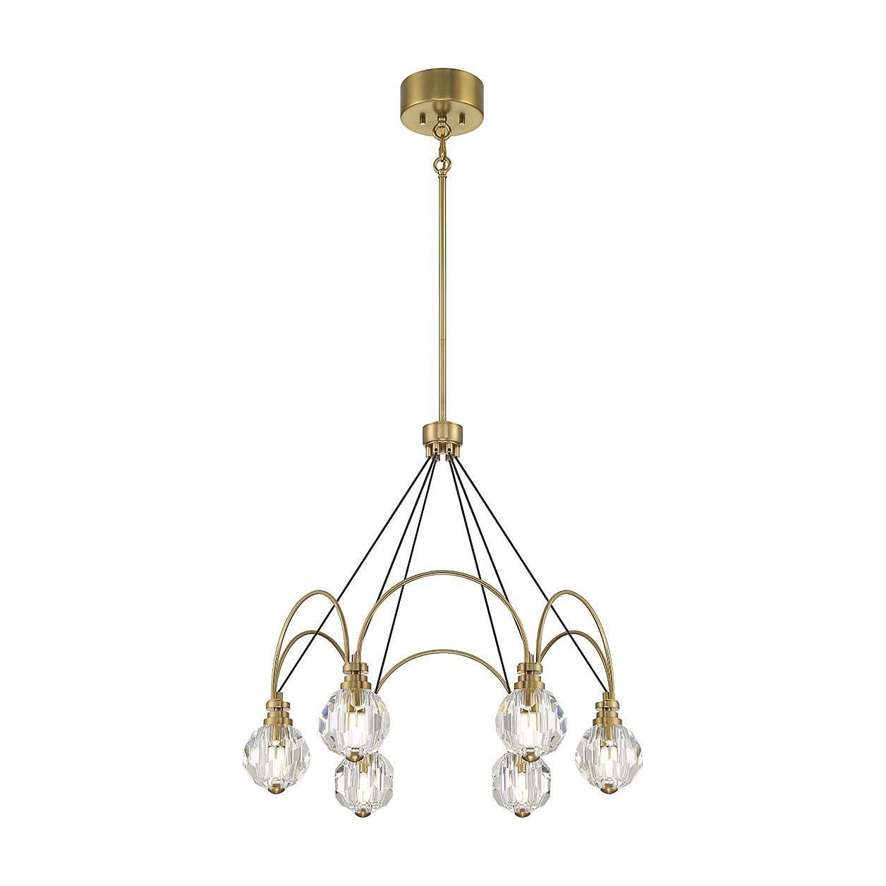 Savoy House - Burnham 6-Light LED Chandelier - Lights Canada