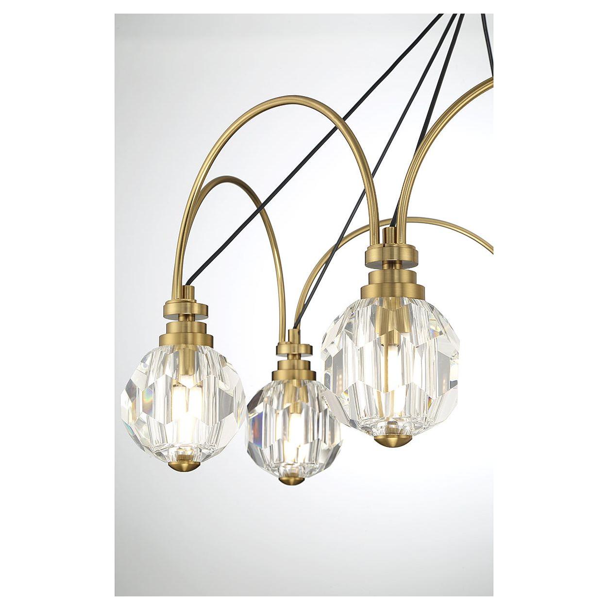 Savoy House - Burnham 6-Light LED Chandelier - Lights Canada