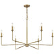 Savoy House - Salerno 6-Light Chandelier - Lights Canada