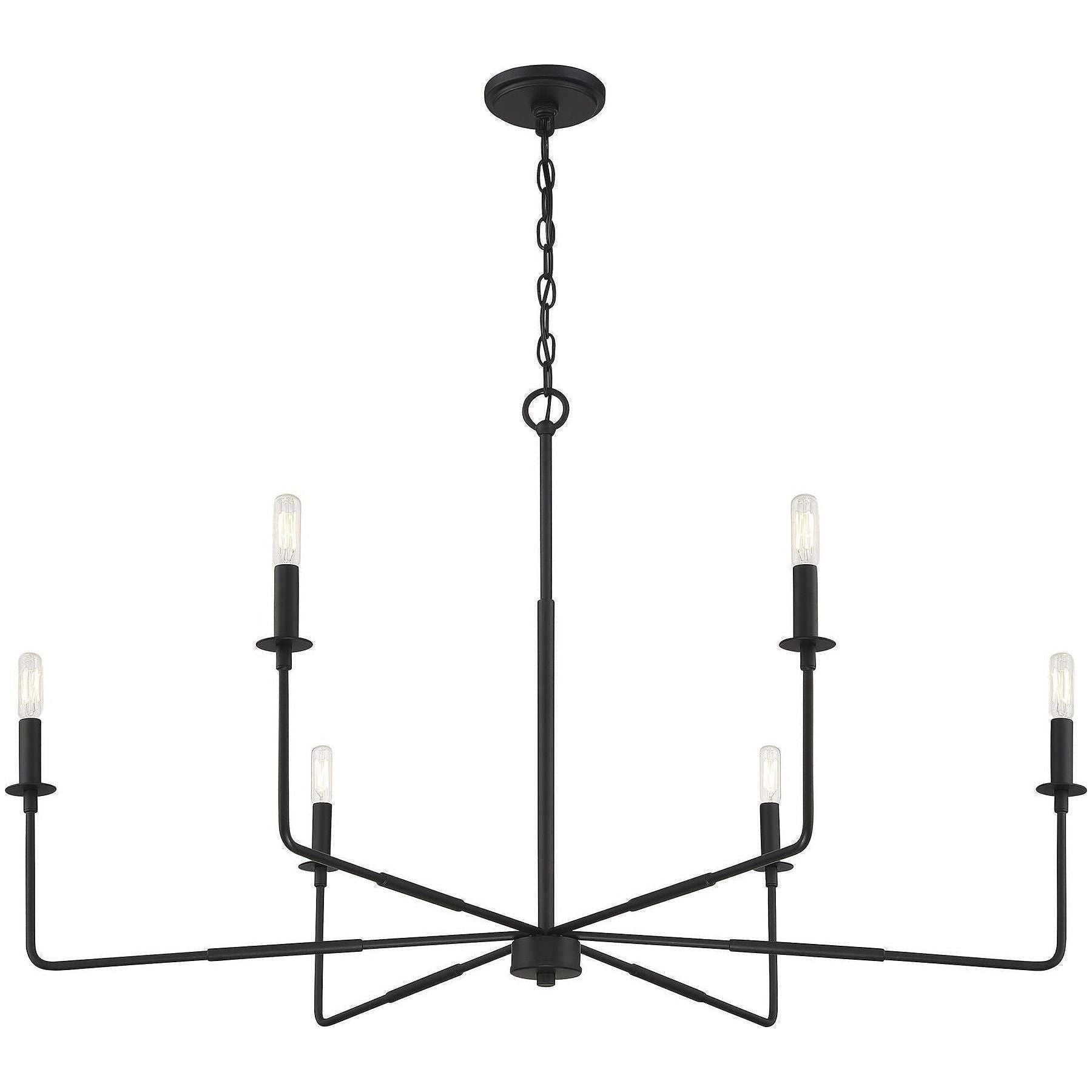 Savoy House - Salerno 6-Light Chandelier - Lights Canada