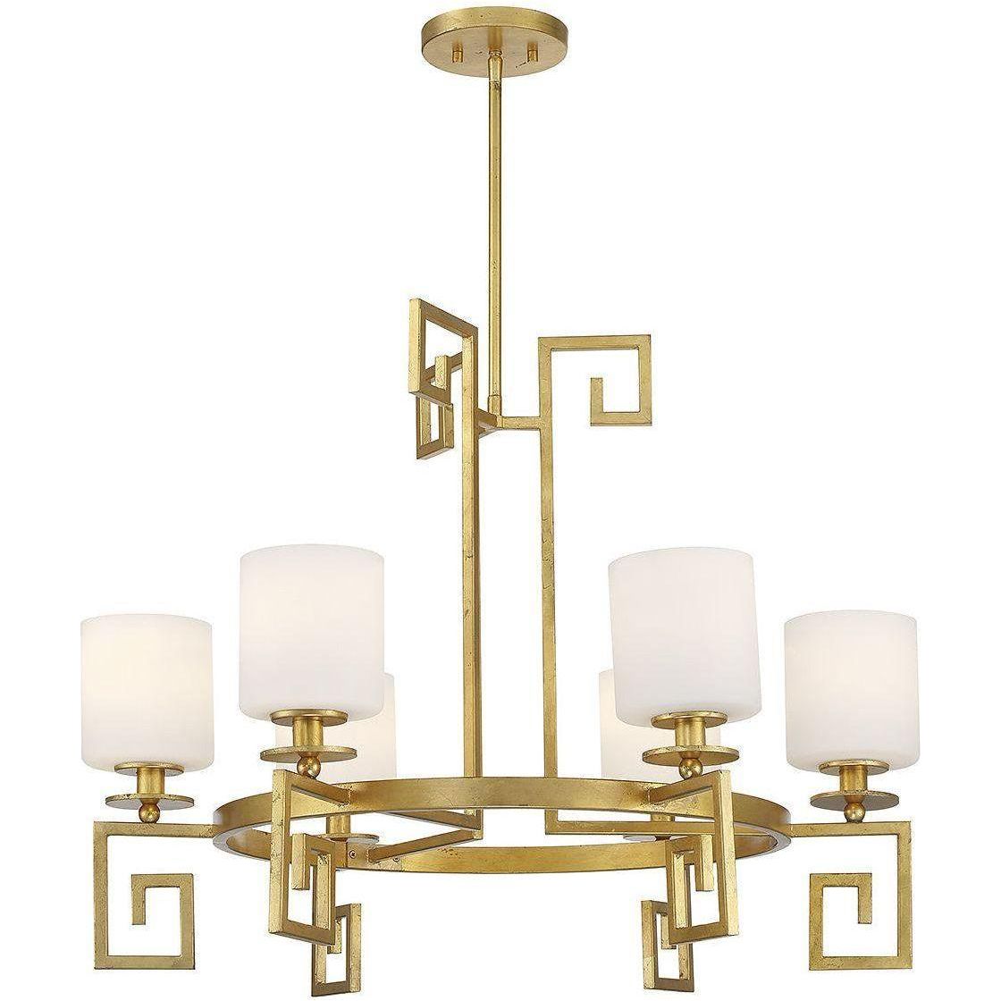 Savoy House - Quatrain 6-Light Chandelier - Lights Canada