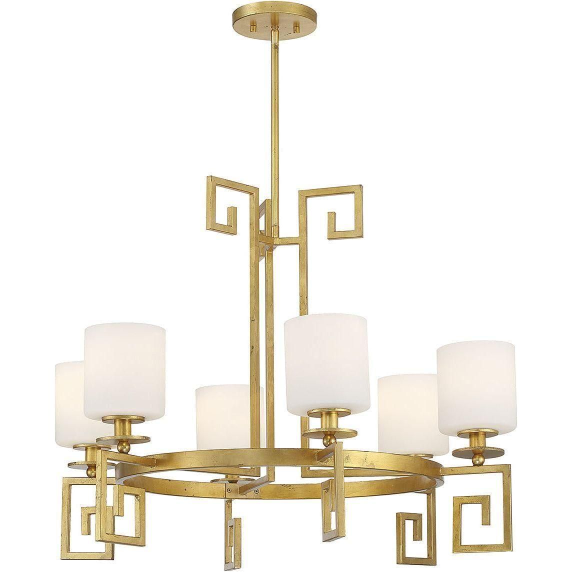 Savoy House - Quatrain 6-Light Chandelier - Lights Canada