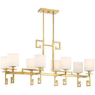 Savoy House - Quatrain 8-Light Linear Chandelier - Lights Canada