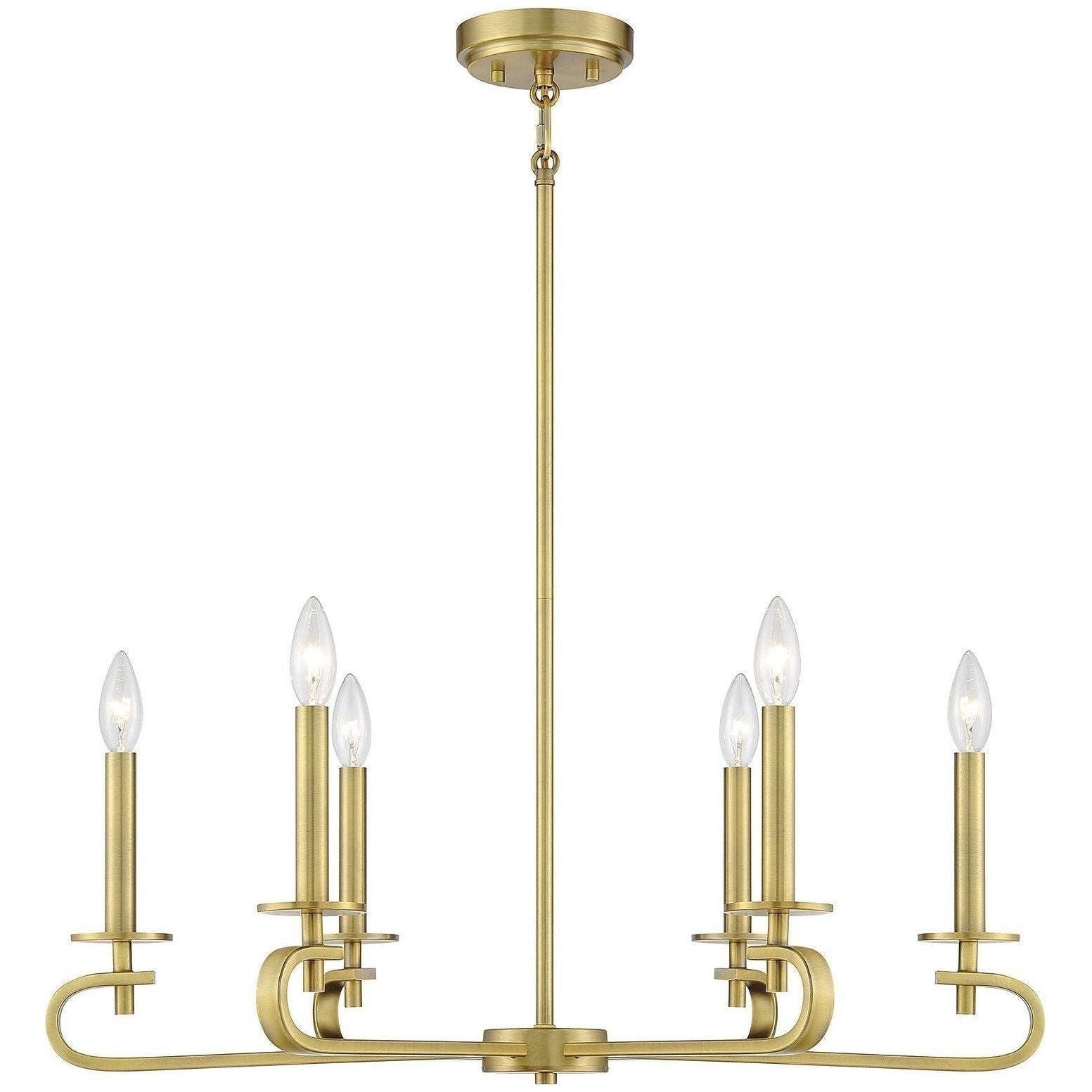 Savoy House - Torino 6-Light Chandelier - Lights Canada