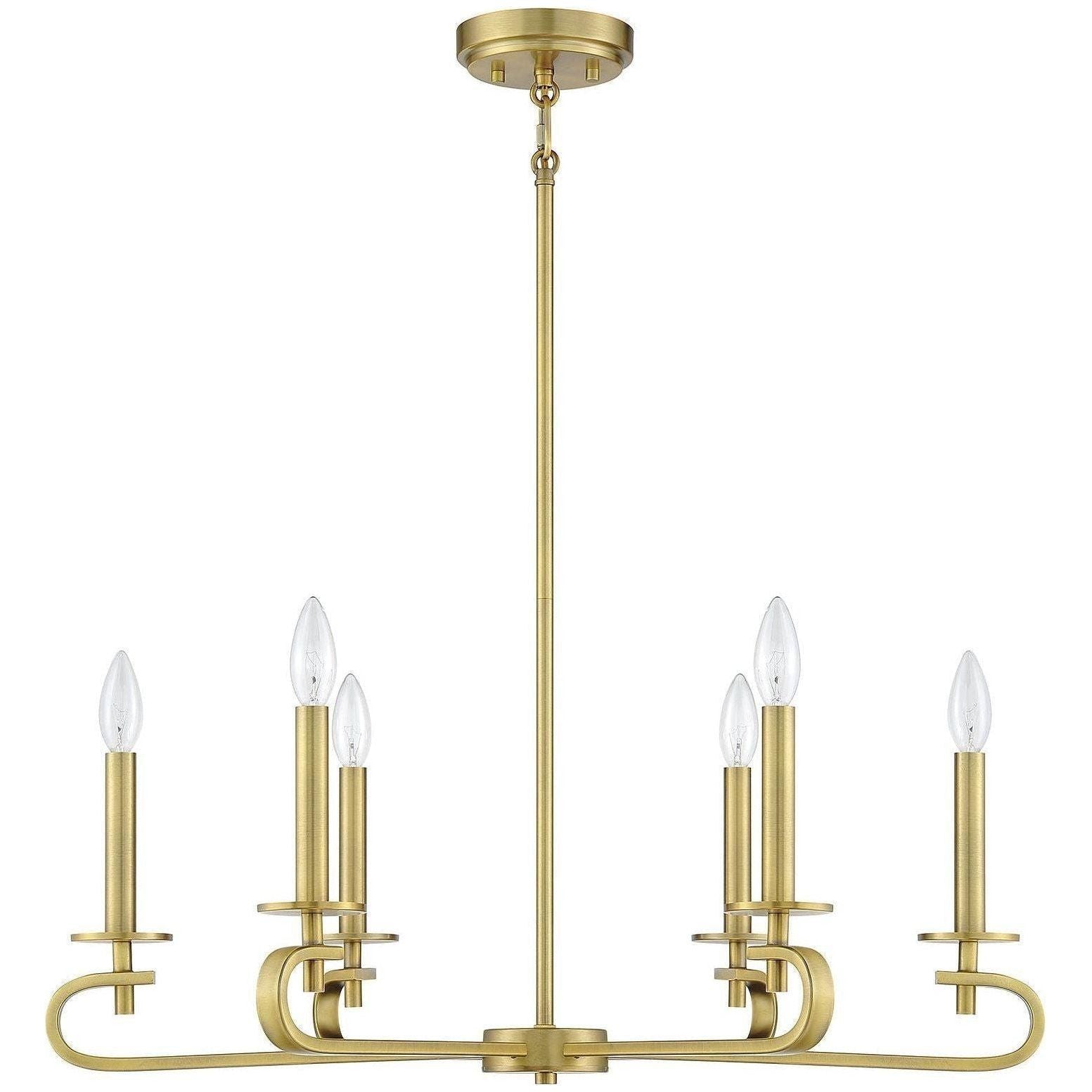 Savoy House - Torino 6-Light Chandelier - Lights Canada