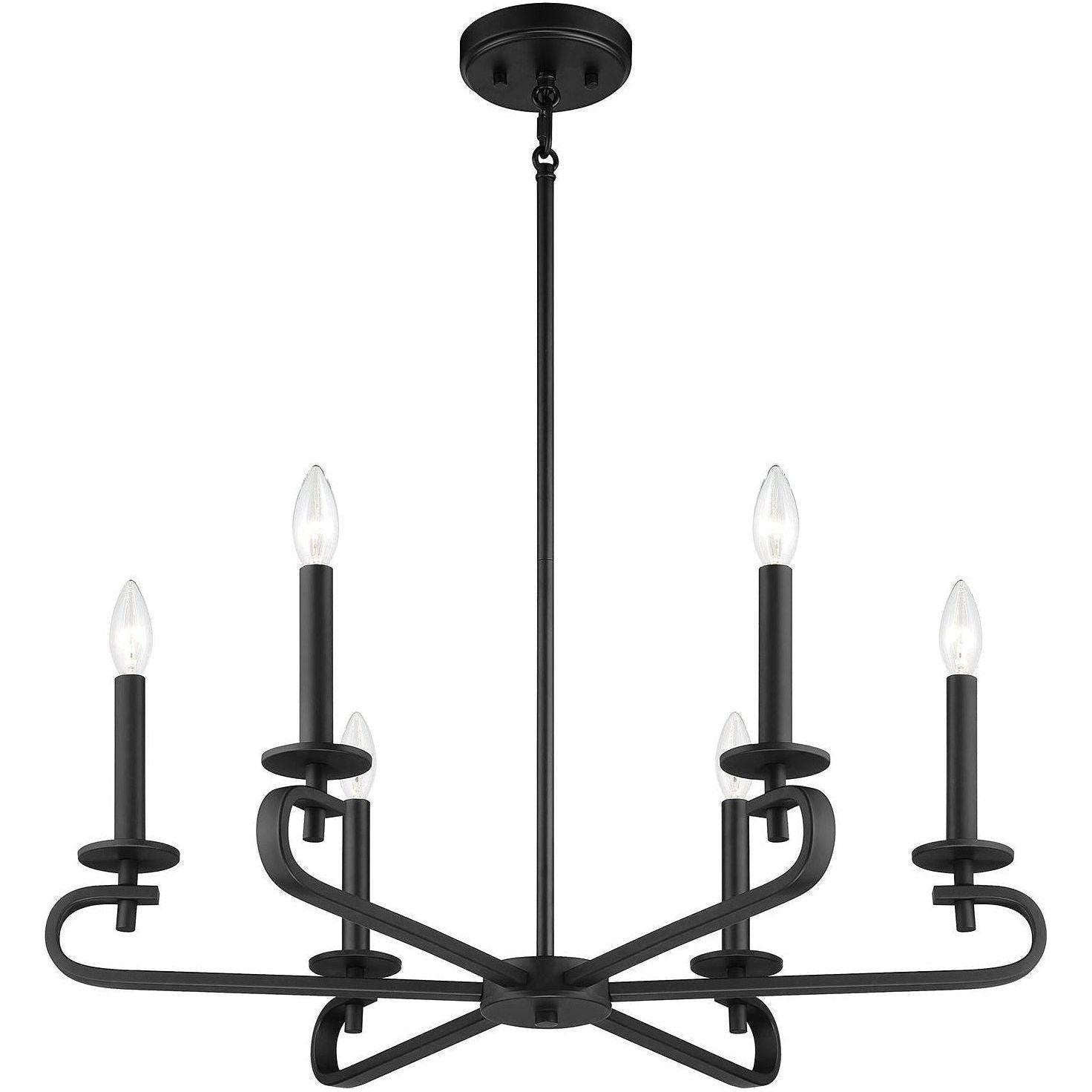 Savoy House - Torino 6-Light Chandelier - Lights Canada