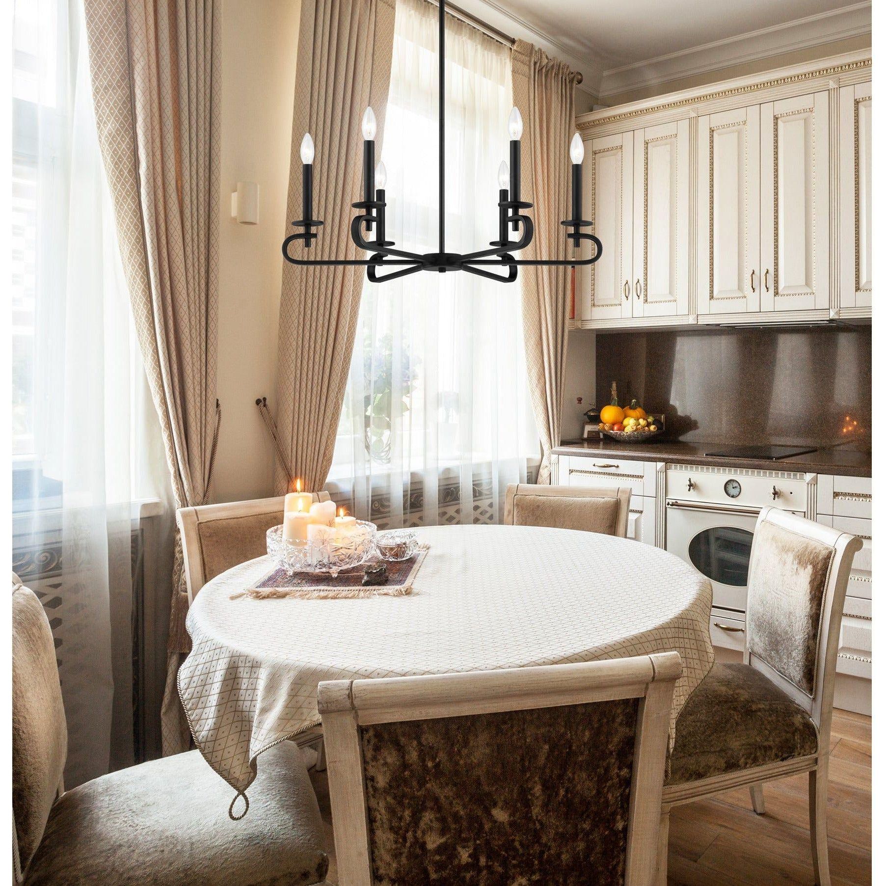 Savoy House - Torino 6-Light Chandelier - Lights Canada