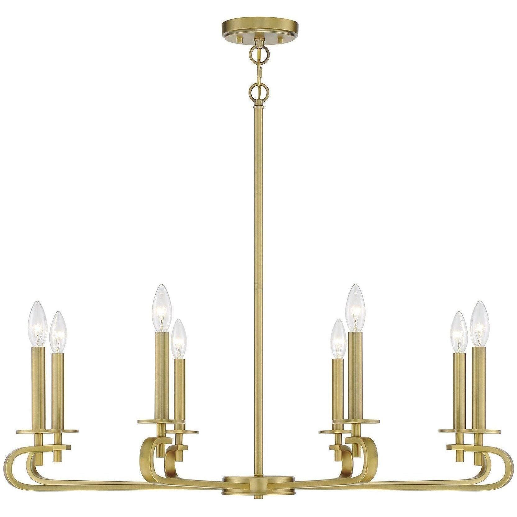Savoy House - Torino 8-Light Chandelier - Lights Canada