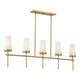 Savoy House - Haynes 5-Light Linear Chandelier - Lights Canada