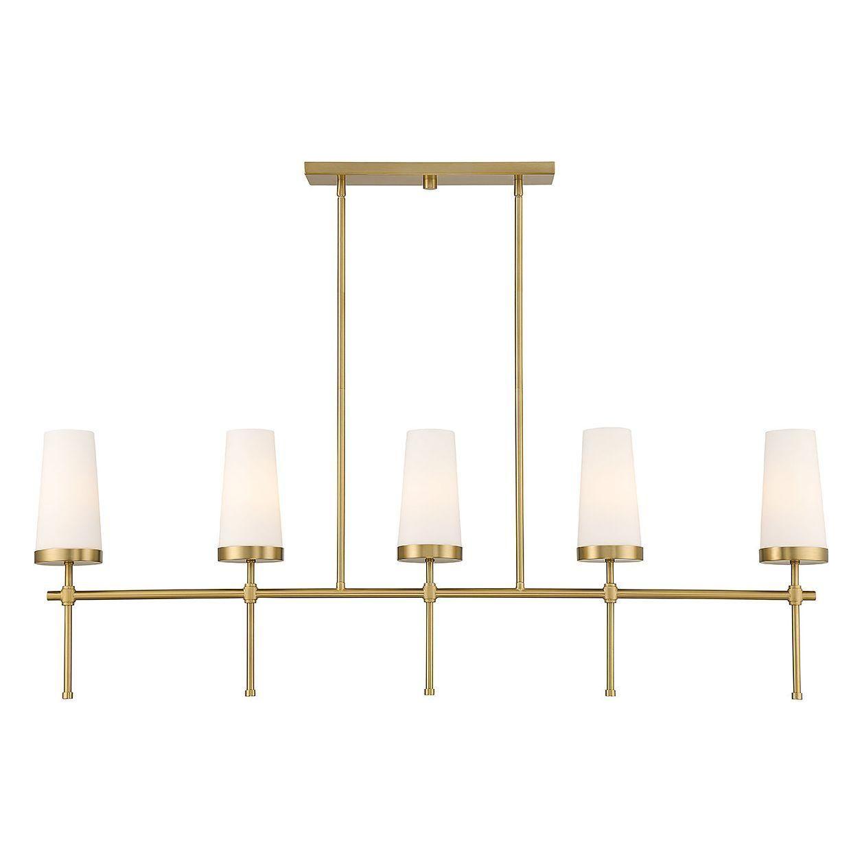 Savoy House - Haynes 5-Light Linear Chandelier - Lights Canada