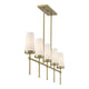 Savoy House - Haynes 5-Light Linear Chandelier - Lights Canada