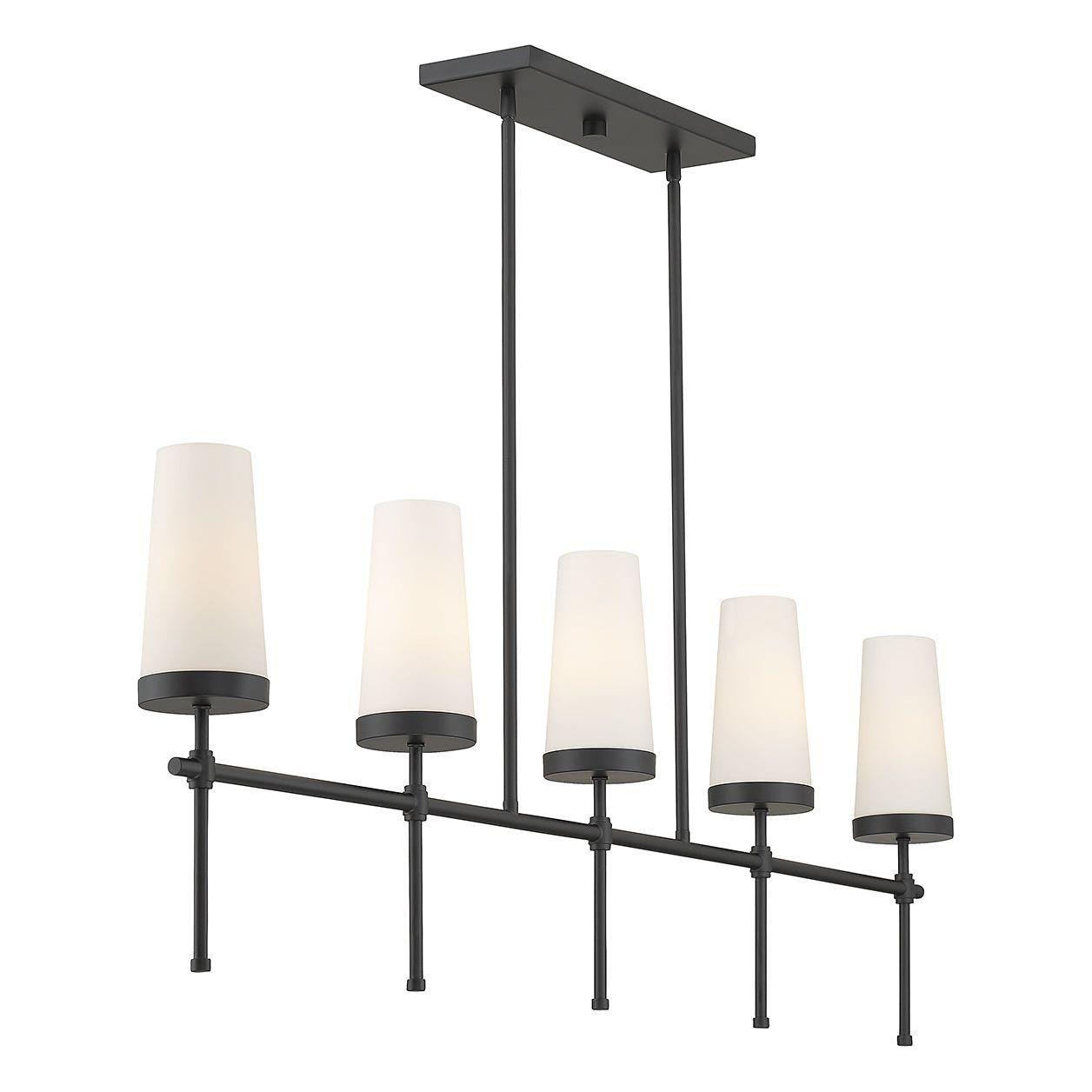 Savoy House - Haynes 5-Light Linear Chandelier - Lights Canada