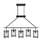 Savoy House - Glenwood 5-Light Linear Chandelier - Lights Canada