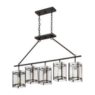 Savoy House - Glenwood 5-Light Linear Chandelier - Lights Canada