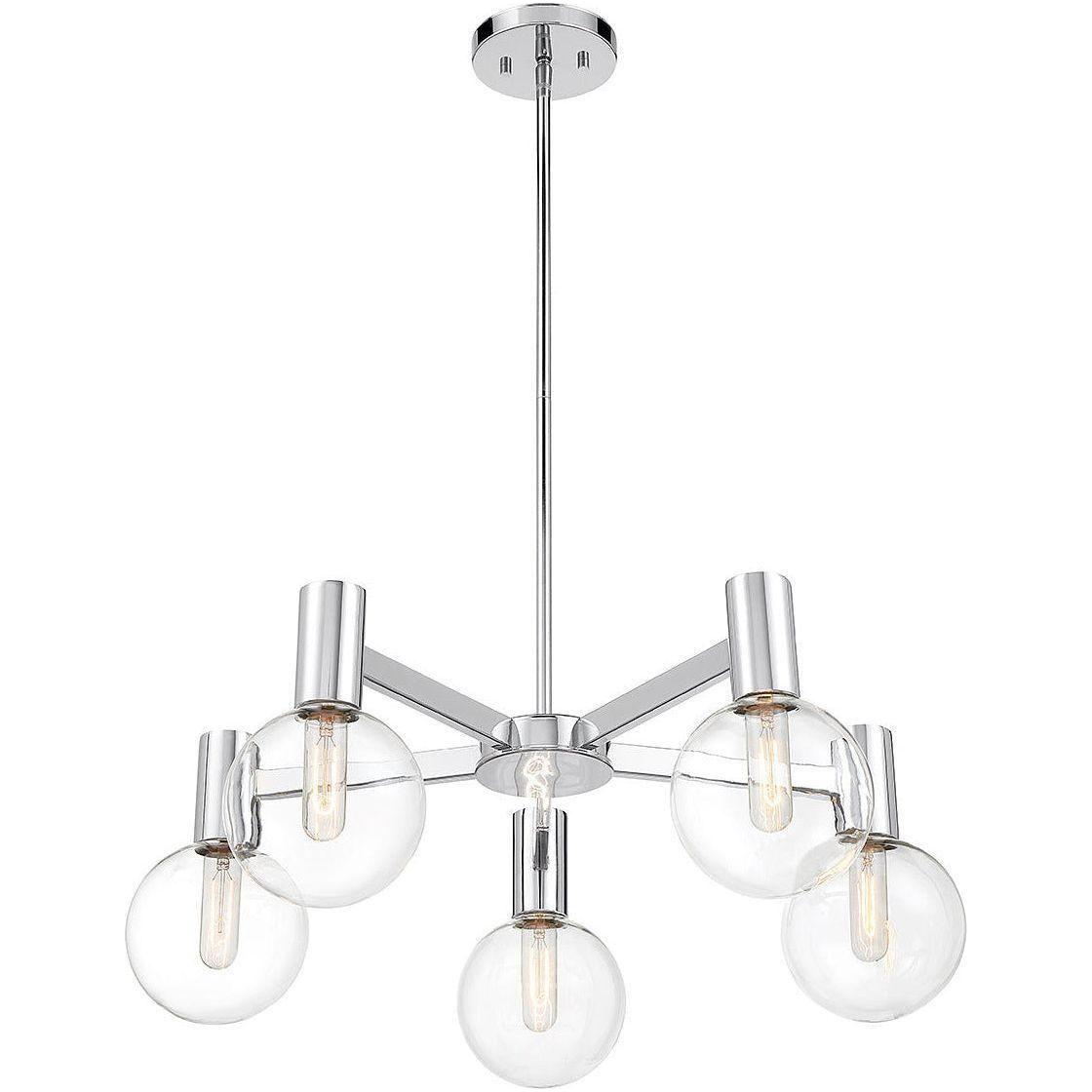 Savoy House - Wright 5-Light Chandelier - Lights Canada