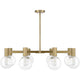 Savoy House - Wright 8-Light Chandelier - Lights Canada