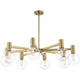 Savoy House - Wright 8-Light Chandelier - Lights Canada
