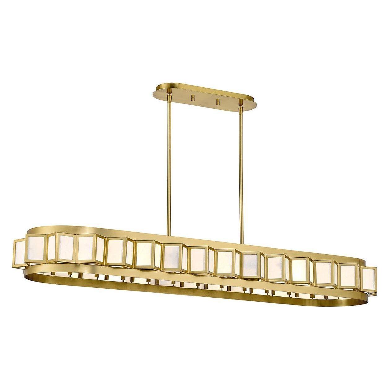 Savoy House - Gideon 8-Light Linear Chandelier - Lights Canada