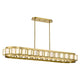 Savoy House - Gideon 8-Light Linear Chandelier - Lights Canada