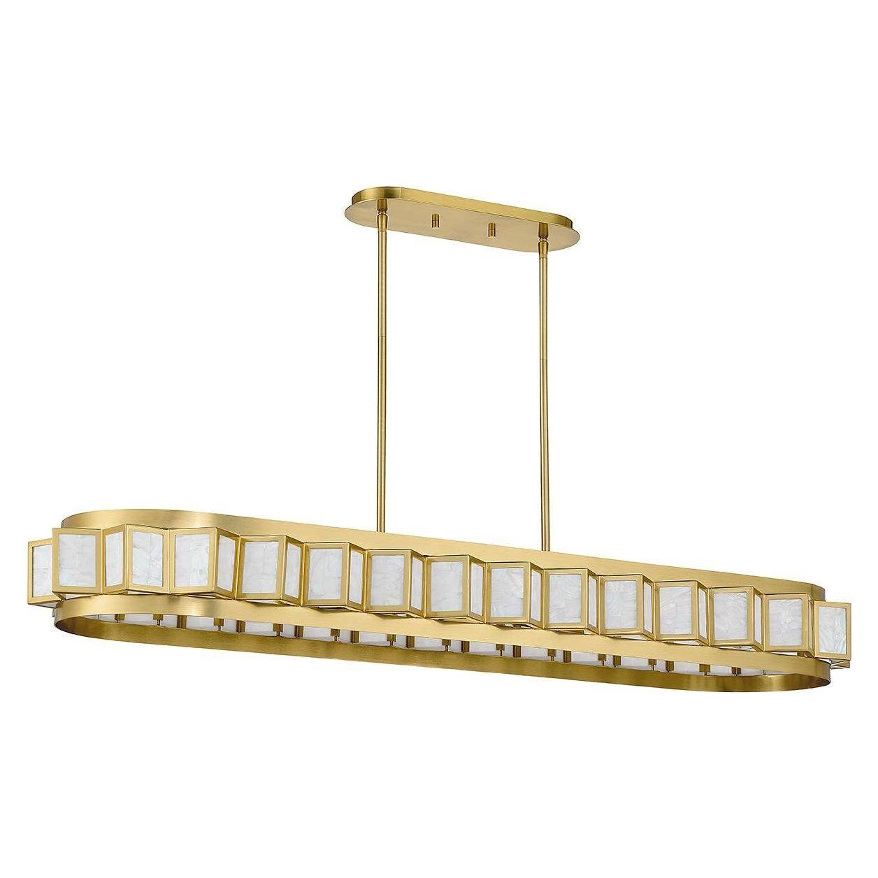 Savoy House - Gideon 8-Light Linear Chandelier - Lights Canada